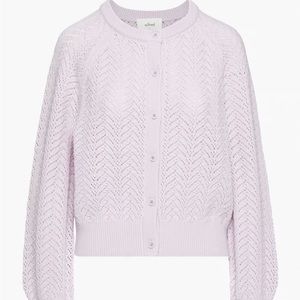 Aritzia Wilfred London Cardigan in Calluna Lilac Small